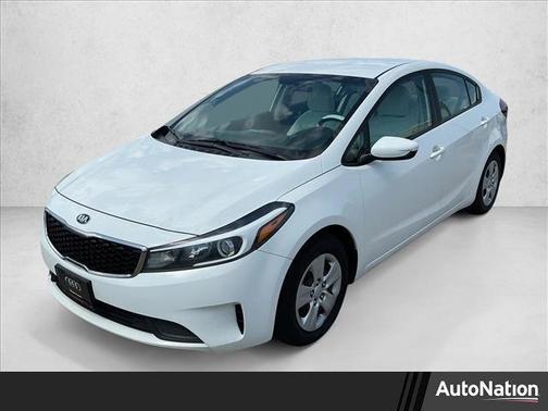 Clear White 2017 Kia Forte LX