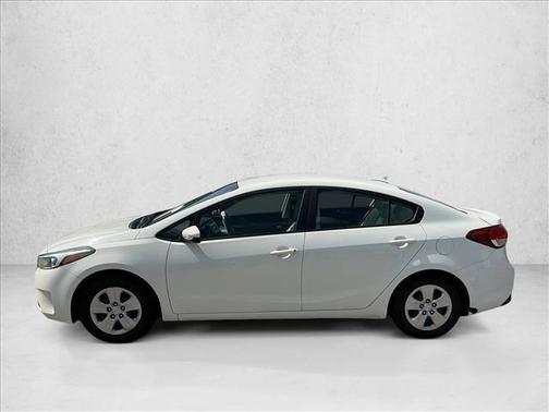 Clear White 2017 Kia Forte LX