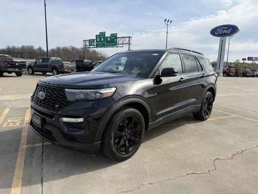 AGATE BLACK METALLIC 2023 Ford Explorer ST