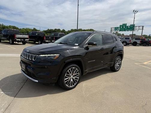Black 2022 Jeep Compass LIMITED