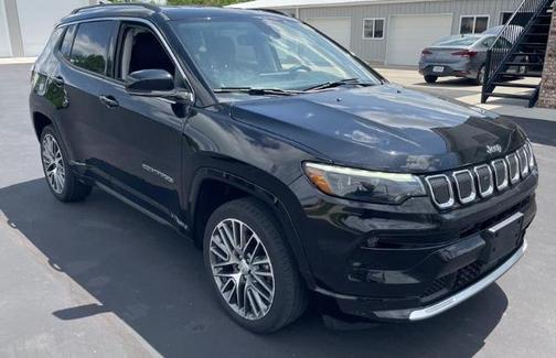 Black 2022 Jeep Compass LIMITED