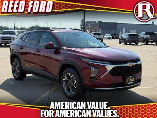 Crimson Metallic 2025 Chevrolet Trax LT