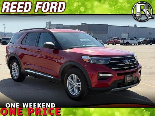 RAPID RED MET TINTED CC 2022 Ford Explorer XLT