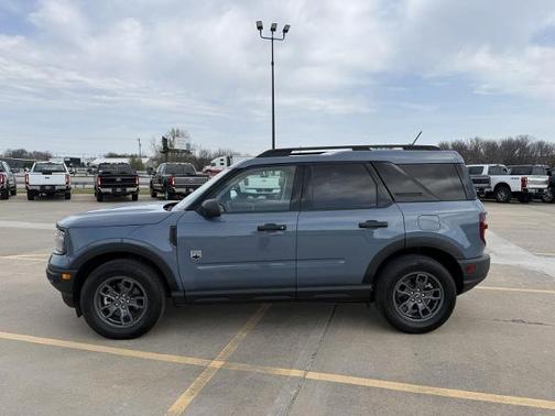 AZURE GRAY METALLIC TRI-COA 2024 Ford Bronco Sport BIG BEND
