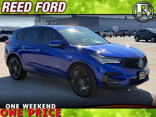 Apex Blue Pearl 2021 Acura RDX A-SPEC