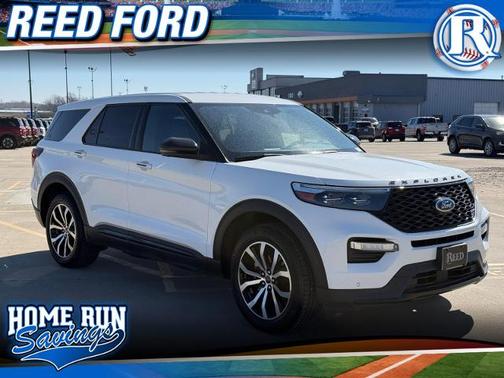 STAR WHITE MET TRI-COAT 2022 Ford Explorer ST