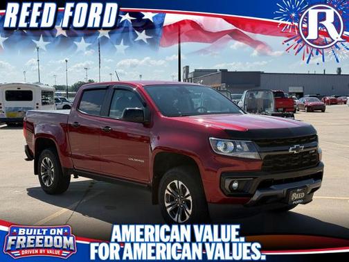 Cherry Red Tintcoat 2021 Chevrolet Colorado Z71