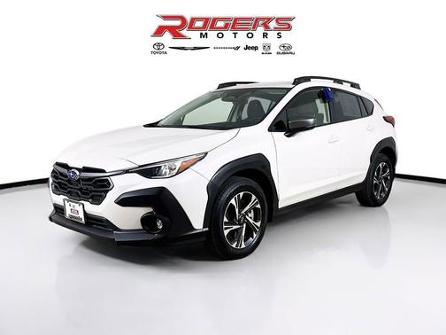White 2025 Subaru Crosstrek Premium AWD