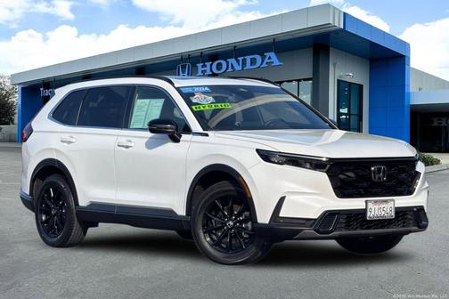 Platinum White Pearl 2024 Honda CR-V Hybrid