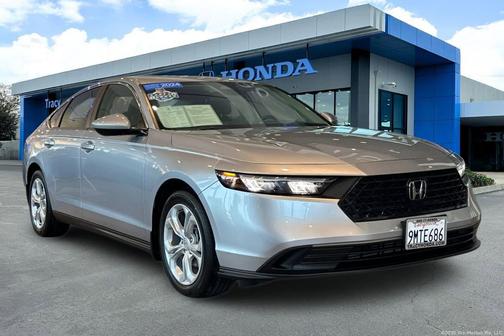 Solar Silver Metallic 2024 Honda Accord Sedan