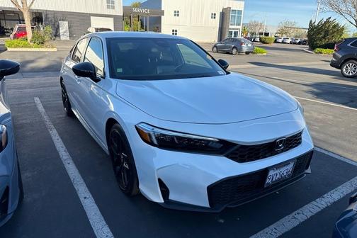 Platinum White Pearl 2026 Honda Civic