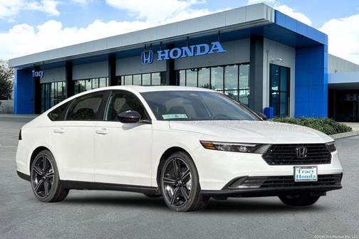 Platinum White Pearl 2026 Honda Accord Hybrid