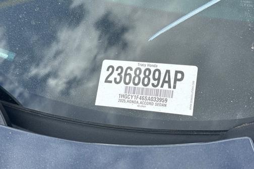 Meteorite Gray Metallic 2025 Honda Accord