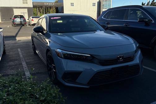 Sonic Gray Pearl 2024 Honda Civic