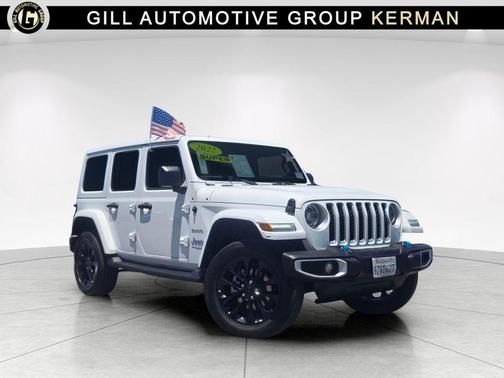 Bright White Clearcoat 2022 Jeep Wrangler Unlimited 4xe Sahara