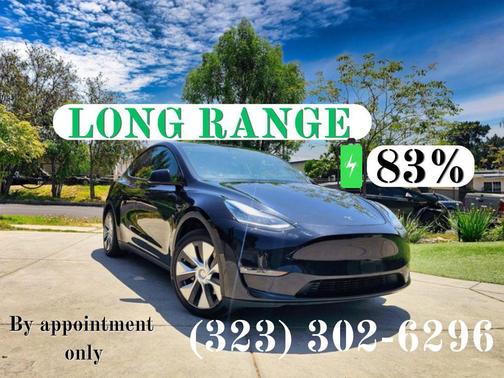 Solid Black 2023 Tesla Model Y Long Range Dual Motor All-Wheel Drive