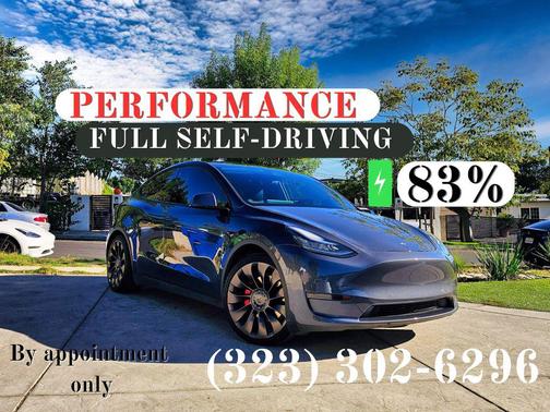 2020 Tesla Model Y Performance Sport Utility 4D