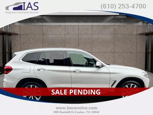 White Metallic 2019 BMW X3 xDrive30i