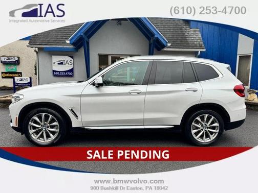 White Metallic 2019 BMW X3 xDrive30i