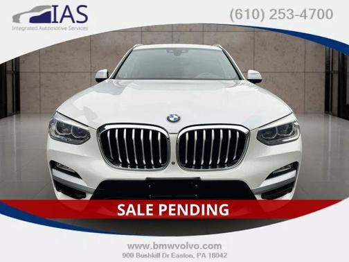 White Metallic 2019 BMW X3 xDrive30i