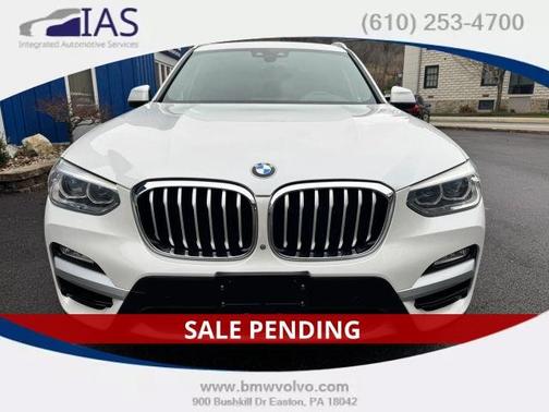 White Metallic 2019 BMW X3 xDrive30i
