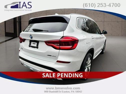 White Metallic 2019 BMW X3 xDrive30i