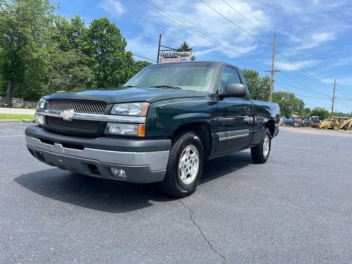 Dark Green Metallic 2003 Chevrolet Silverado 1500 LS
