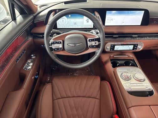 White 2026 Genesis G90 3.5T e-SC