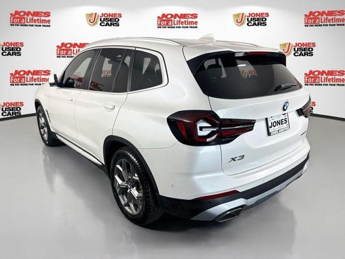 White Metallic 2024 BMW X3 sDrive30i