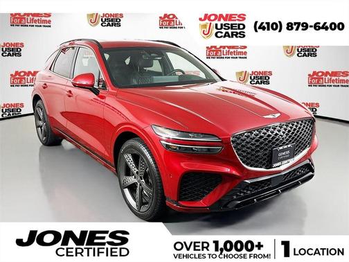 Red 2023 Genesis GV70 3.5T Sport