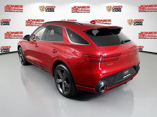 Red 2023 Genesis GV70 3.5T Sport