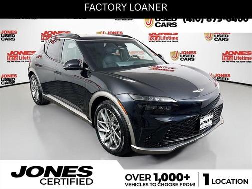 Black 2024 Genesis GV60 Advanced