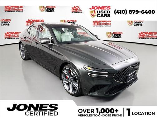 Gray 2024 Genesis G70 3.3T Sport Advanced