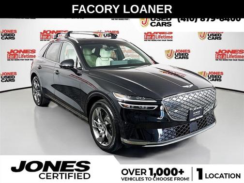 Black 2025 Genesis Electrified GV70 Advanced