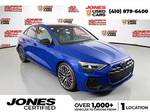 Ascari Blue Metallic 2025 Audi S3 2.0T quattro Premium