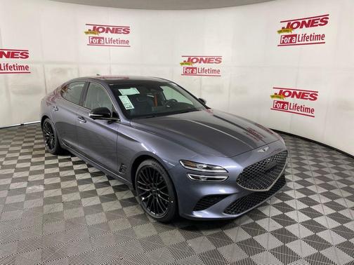 Blue 2026 Genesis G70 3.3T Prestige Graphite