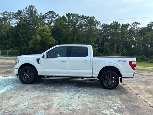 STAR WHITE METALLIC TRICOAT 2023 Ford F-150 LARIAT