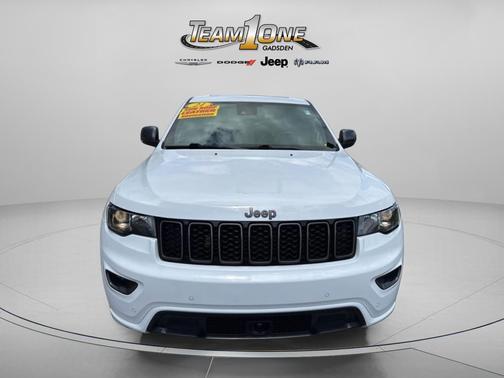 Bright White Clearcoat 2021 Jeep Grand Cherokee 80th Anniversary 4x4