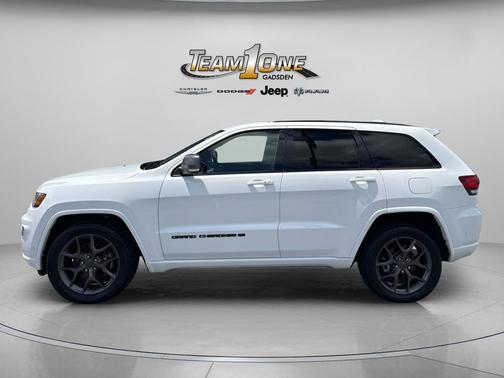 Bright White Clearcoat 2021 Jeep Grand Cherokee 80th Anniversary 4x4