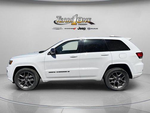 Bright White Clearcoat 2021 Jeep Grand Cherokee 80th Anniversary 4x4