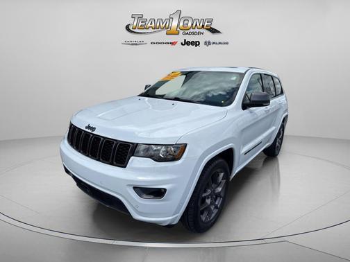 Bright White Clearcoat 2021 Jeep Grand Cherokee 80th Anniversary 4x4