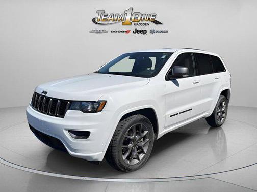 Bright White Clearcoat 2021 Jeep Grand Cherokee 80th Anniversary 4x4