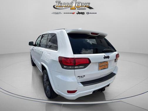 Bright White Clearcoat 2021 Jeep Grand Cherokee 80th Anniversary 4x4