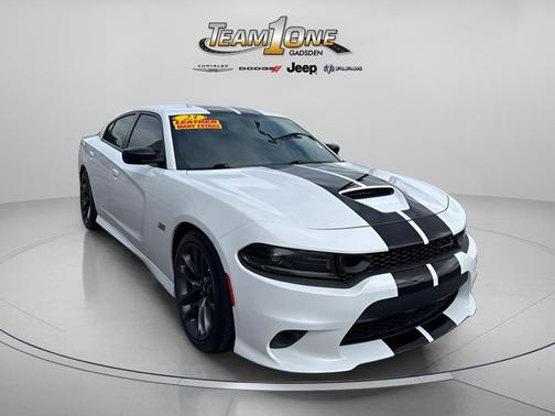 White Knuckle Clearcoat 2023 Dodge Charger Scat Pack