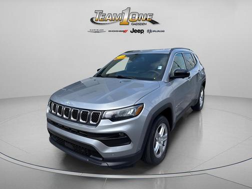 Billet Silver Metallic Clearcoat 2023 Jeep Compass Latitude