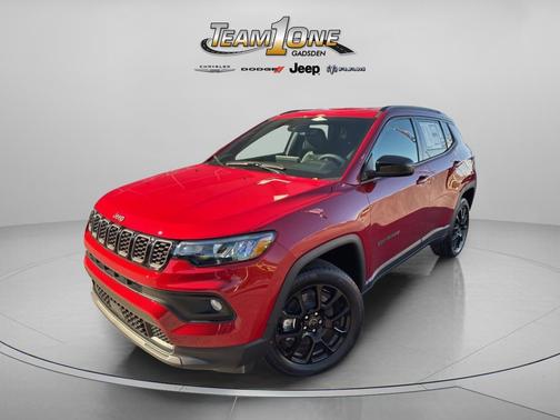 Red Hot Pearlcoat 2026 Jeep Compass Latitude