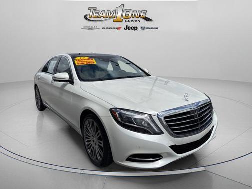 White 2017 Mercedes-Benz S-Class S 550