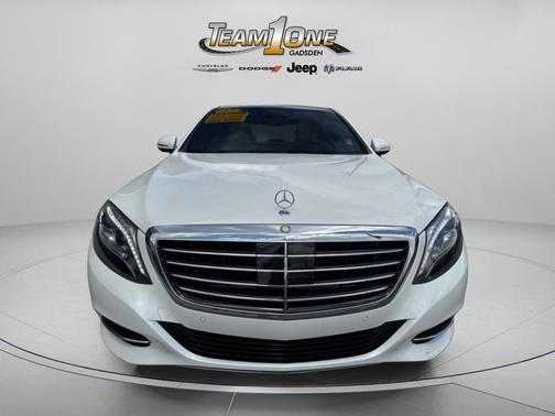 White 2017 Mercedes-Benz S-Class S 550