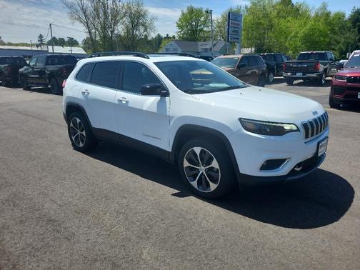 Bright White Clearcoat 2022 Jeep Cherokee Limited