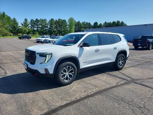Summit White 2025 GMC Acadia AT4